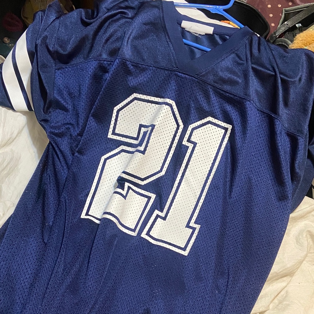Men's Blue Football Jersey